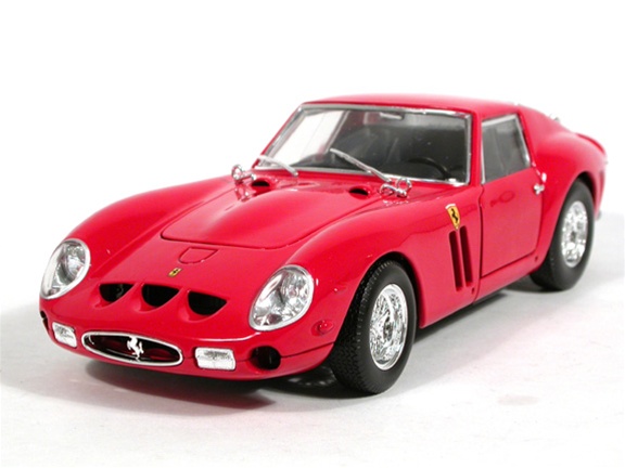 1962 FERRARI 250 GTO - FERRARI RED - PRE LAWSUIT CAR(1/18) Rare Diecast (fs)